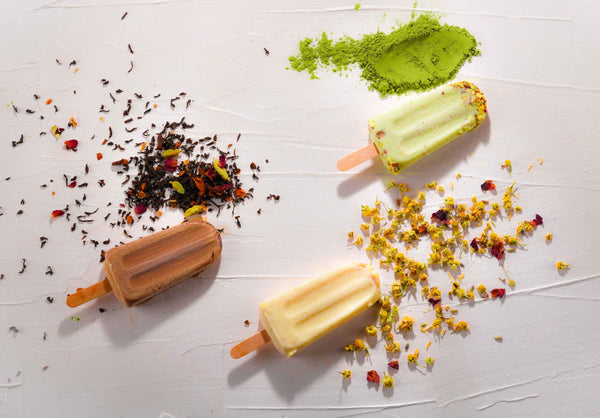 Tea Infused Ice Cream for Summer