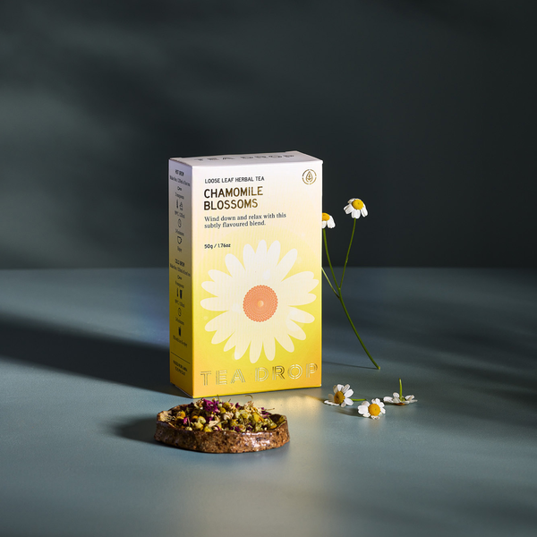 Ruby Blossoms Refresher with Chamomile Blossoms